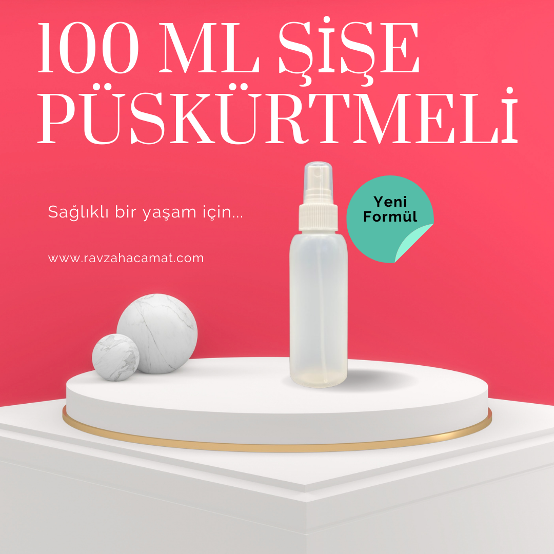 100 Ml Boş Şişe Püskürtmeli